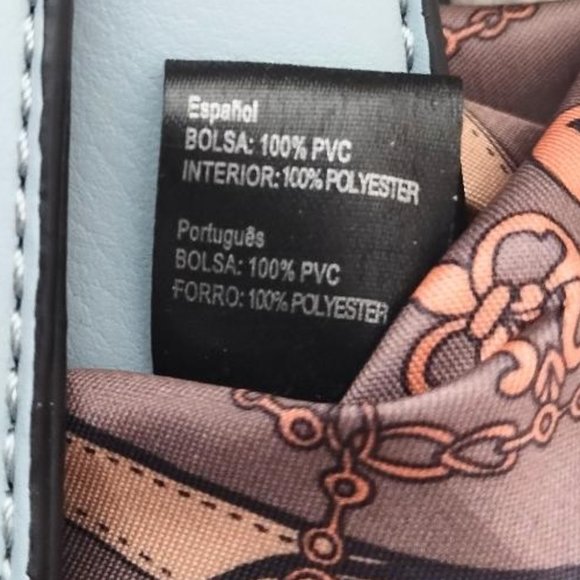 NWOT Blue No Brand Fashion Purse - Picture 4 of 9